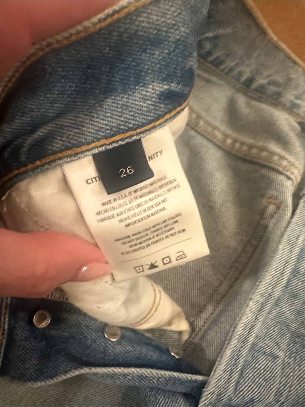 Citizens of Humanity Emerson Jeans Size 26 - Picture 4 of 5